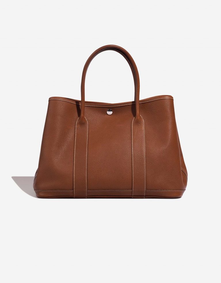 Hermès GardenParty 36 Fauve Front  | Sell your designer bag on Saclab.com