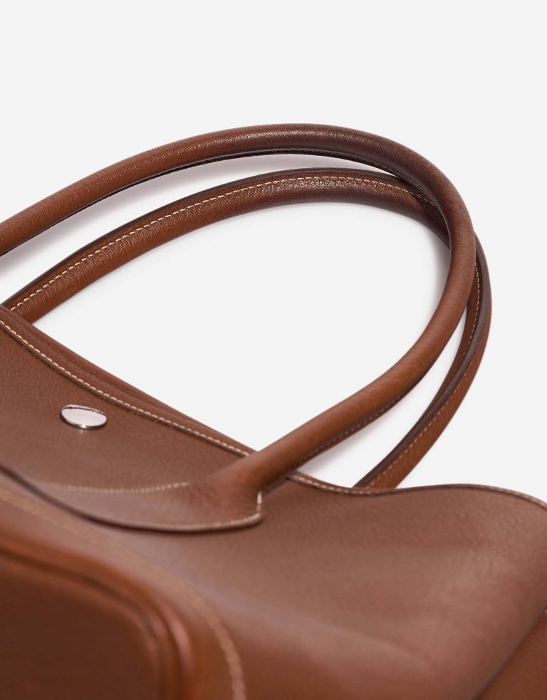 Hermès GardenParty 36 Fauve signs of wear 3 | Sell your designer bag on Saclab.com