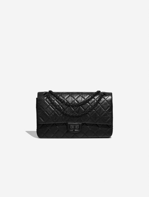 Chanel 255Reissue 226 Black Front  | Sell your designer bag on Saclab.com
