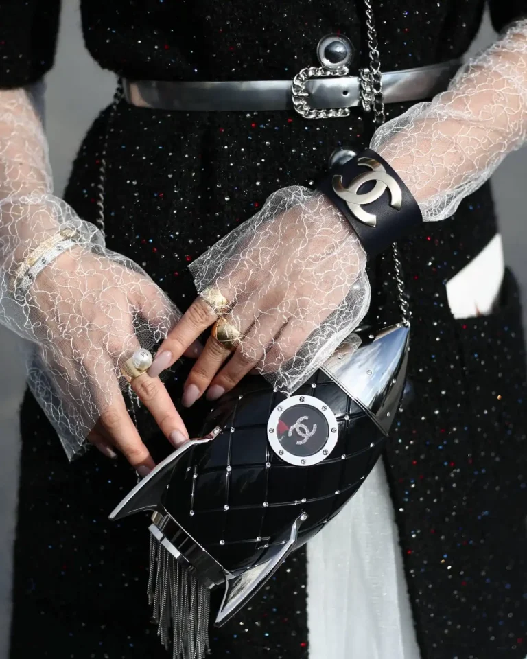 Chanel Rocket Ship Clutch Bag