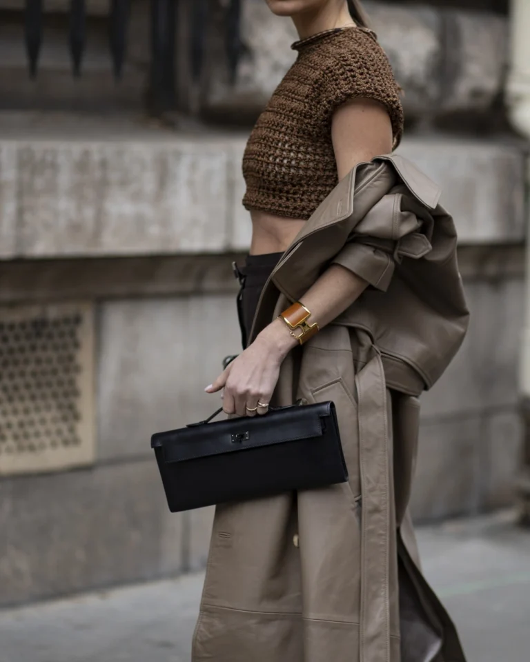 Hermès Kelly Cut Clutch So Black
