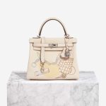 Hermès KellyInAndOut 25 Nata Front  | Sell your designer bag on Saclab.com