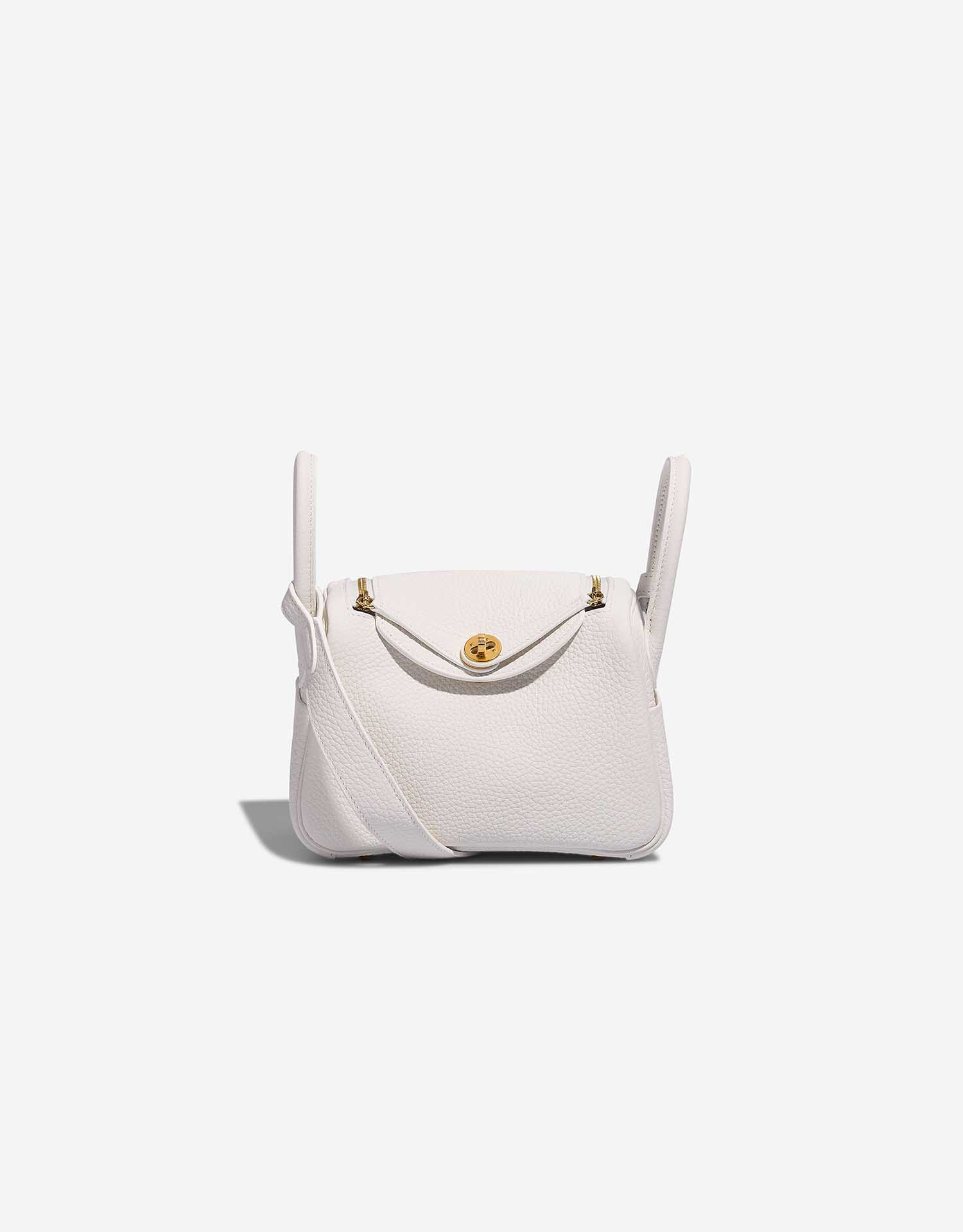 Hermès Lindy Mini Clémence New White SACLÀB