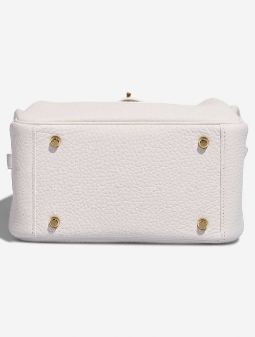 Hermès Lindy Mini NewWhite Bottom  | Sell your designer bag on Saclab.com
