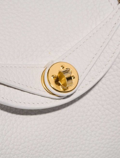 Hermès Lindy Mini NewWhite Closing System  | Sell your designer bag on Saclab.com