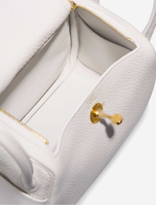 Hermès Lindy Mini NewWhite Inside  | Sell your designer bag on Saclab.com