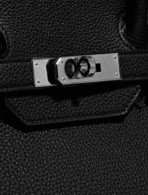 Hermès Birkin 35 Black Closing System  | Sell your designer bag on Saclab.com