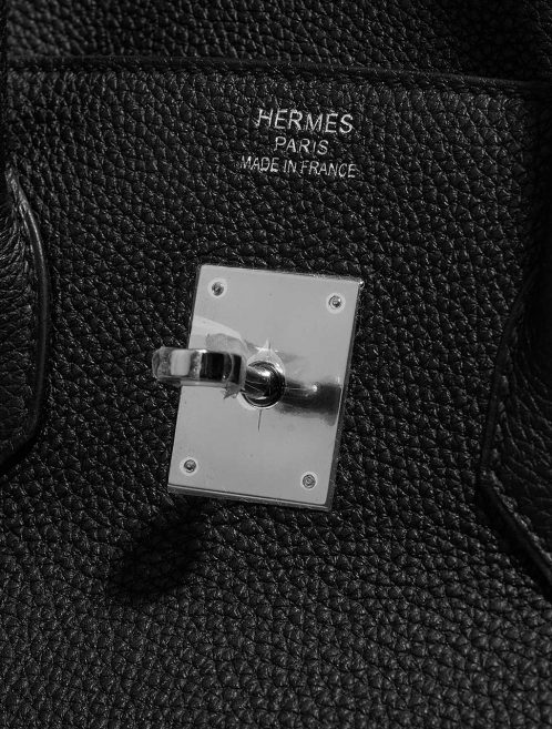 Hermès Birkin 35 Black Logo  | Sell your designer bag on Saclab.com