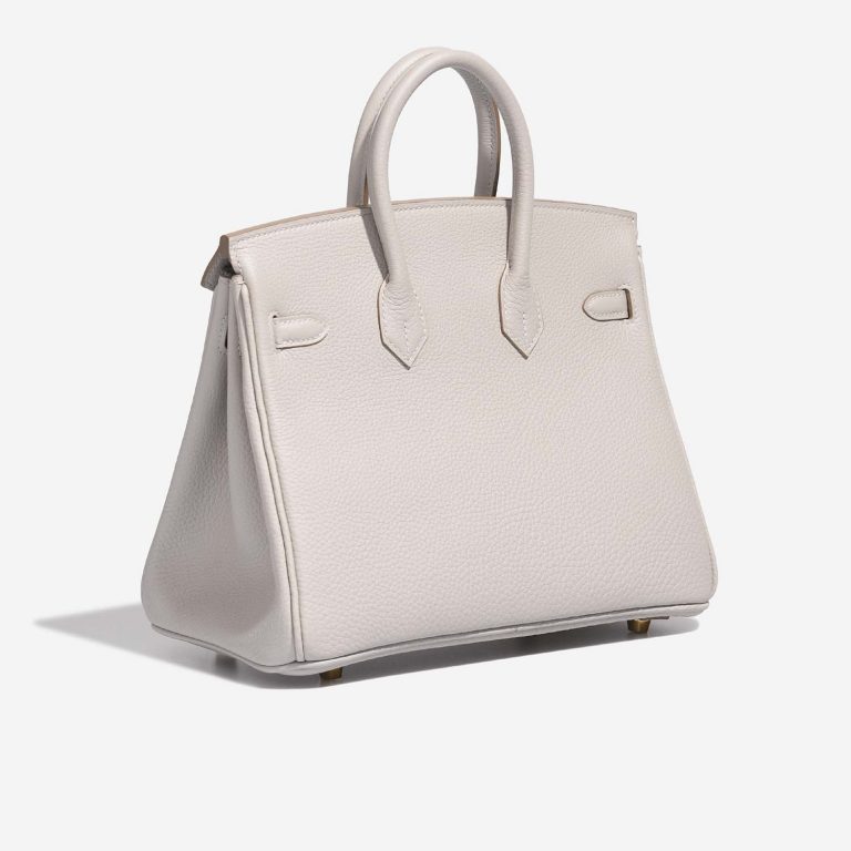 Hermès Birkin 25 GrisPerle Side Back | Sell your designer bag on Saclab.com