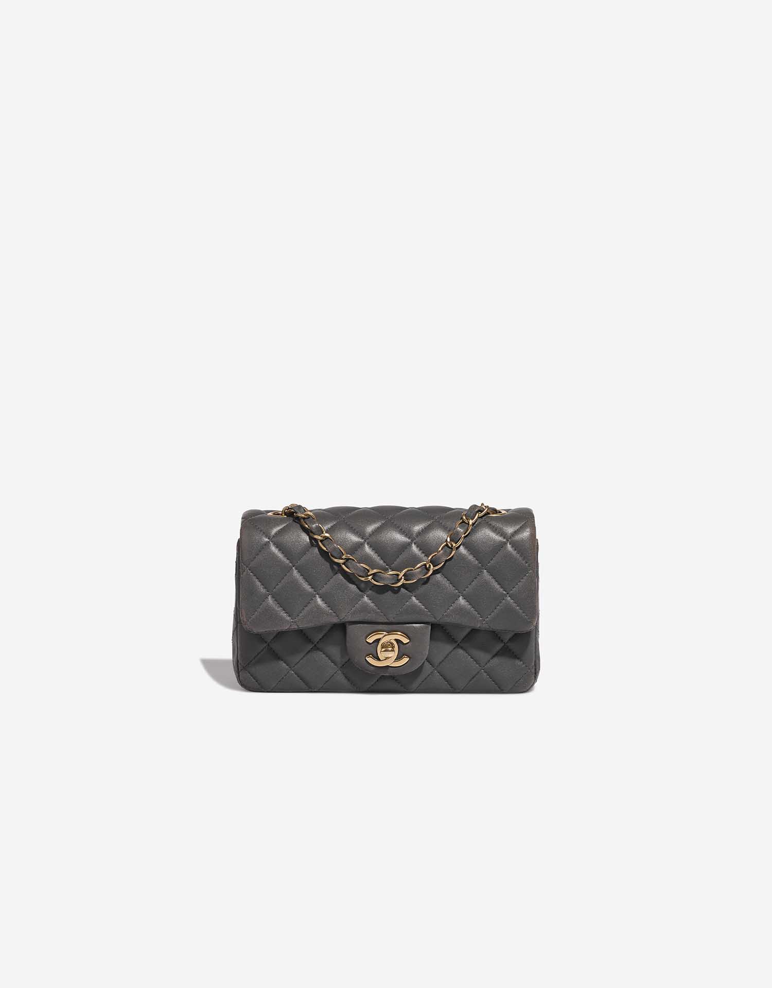 ◆希少◆VINTAGE◆【CHANEL】2021*Timeless Micro*ラム*バッグ Chanel Timeless Mini Square Lamb White | SACLÀB