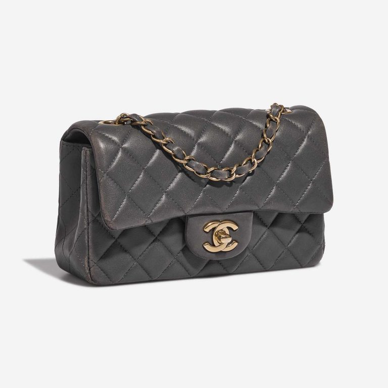 Chanel Timeless Mini Rectangular Lamb Anthracite | Sell your designer bag