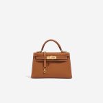 Hermès Kelly Mini Gold Front  | Sell your designer bag on Saclab.com
