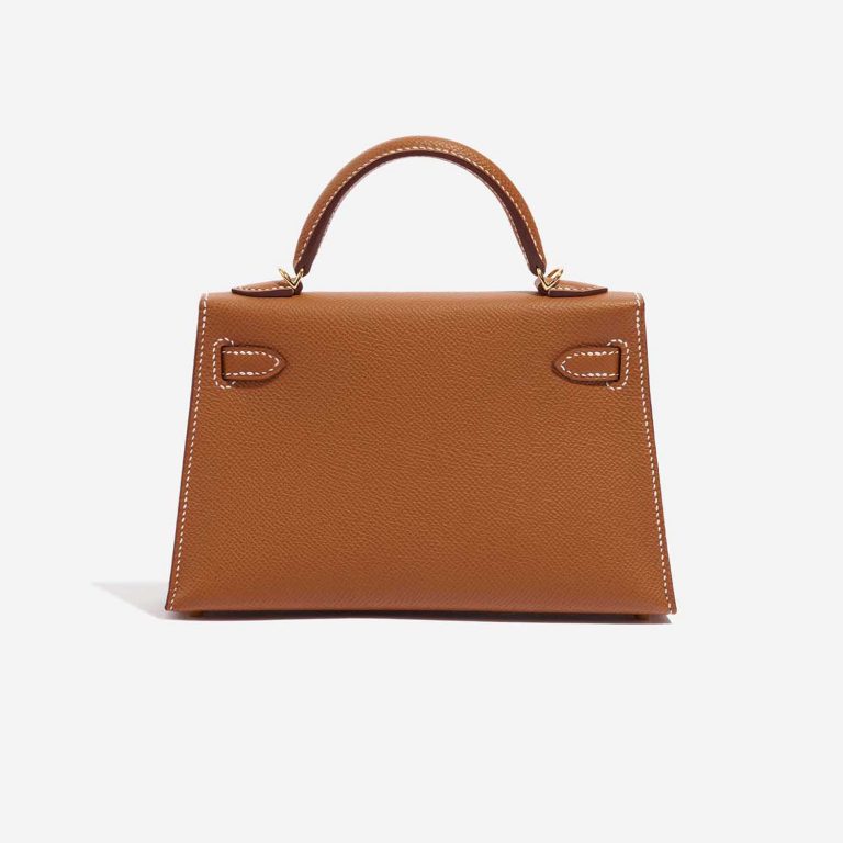 Hermès Kelly Mini Gold Back  | Sell your designer bag on Saclab.com