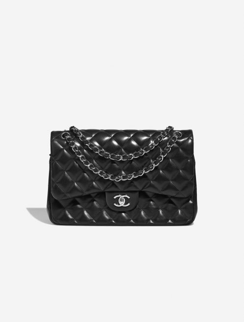 Pre-owned Chanel bag Timeless Jumbo Lamb Black Black | Sell your designer bag on Saclab.com