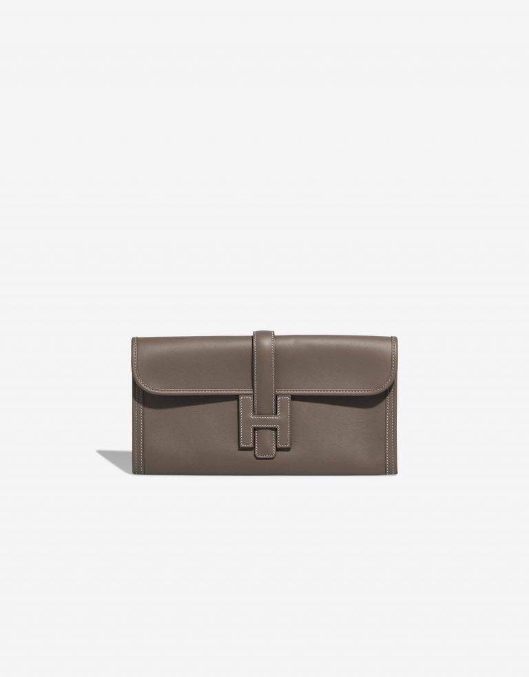 Hermès Jige 29 Etoupe Front  | Sell your designer bag on Saclab.com