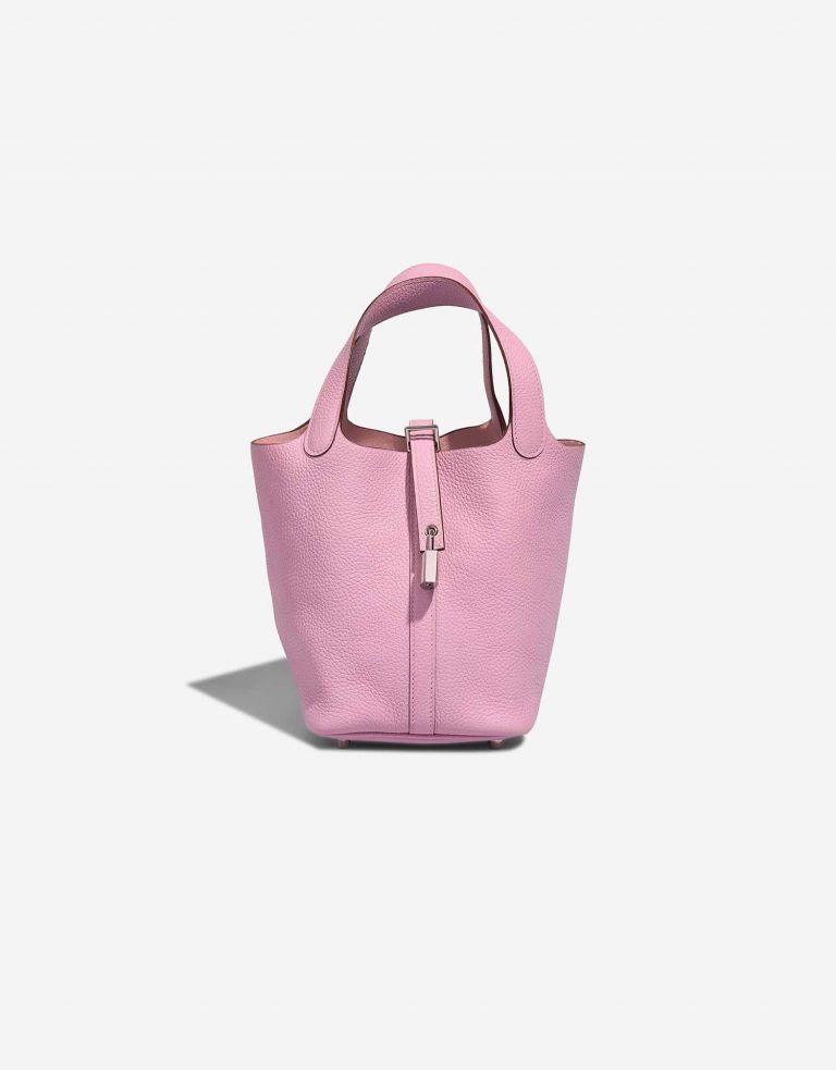 Hermès Picotin 18 MauveSylvestre Front  | Sell your designer bag on Saclab.com