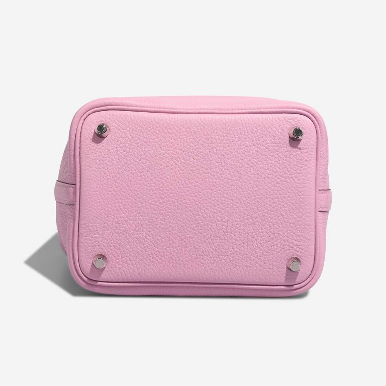 Hermès Picotin 18 MauveSylvestre Bottom  | Sell your designer bag on Saclab.com