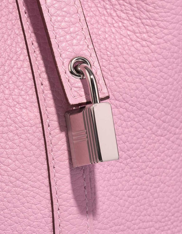 Hermès Picotin 18 MauveSylvestre Closing System  | Sell your designer bag on Saclab.com
