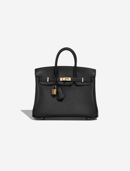 Hermès Birkin HSS 25 Swift Black / Bleu de France Front | Sell your designer bag