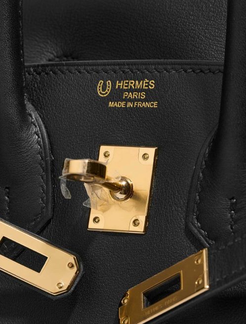 Hermès Birkin HSS 25 Swift Black / Bleu de France Logo | Sell your designer bag