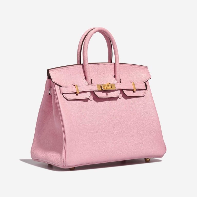 Hermès Birkin 25 RoseSakura Side Front  | Sell your designer bag on Saclab.com