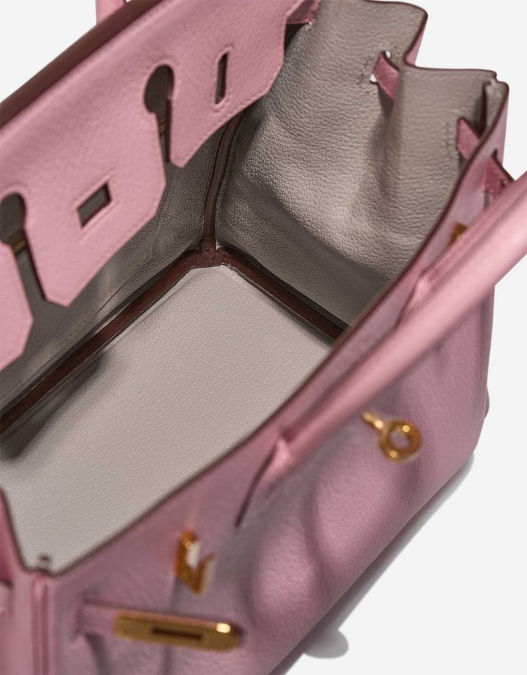 Hermès Birkin 25 RoseSakura Inside  | Sell your designer bag on Saclab.com