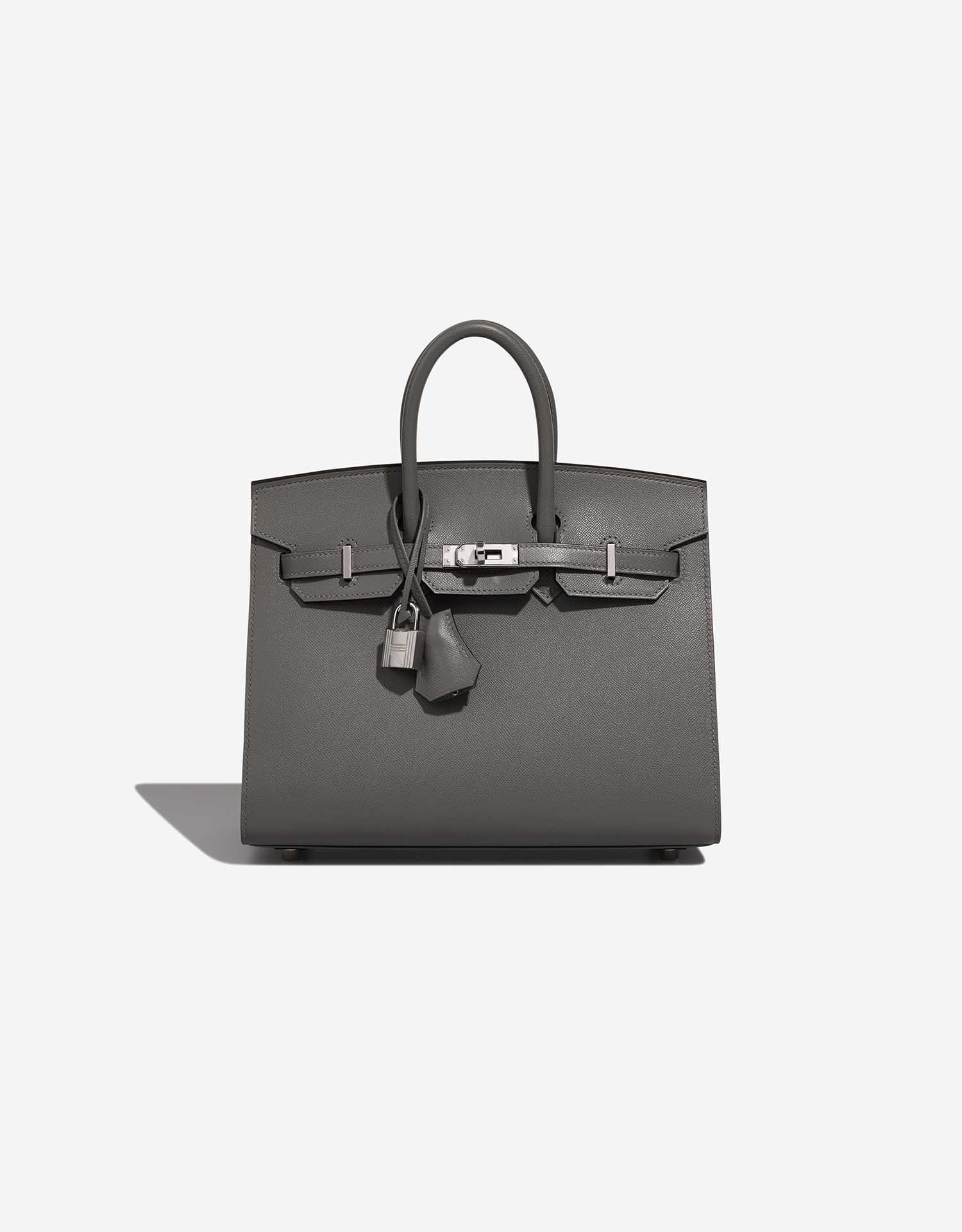 エルメス　ジゼル　39 Hermes Taurillon Clemence Halzan 25 New Bleu Jean 1567374