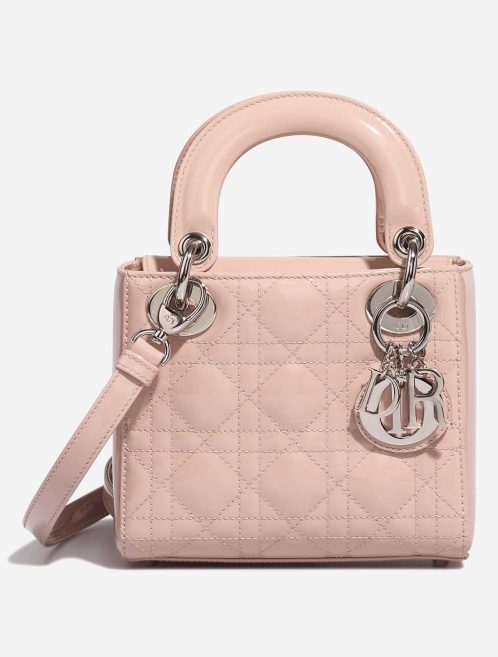 Dior LadyDior Mini Rose Front  S | Sell your designer bag on Saclab.com