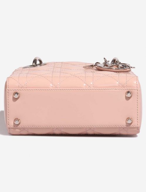 Dior LadyDior Mini Rose Bottom  | Sell your designer bag on Saclab.com