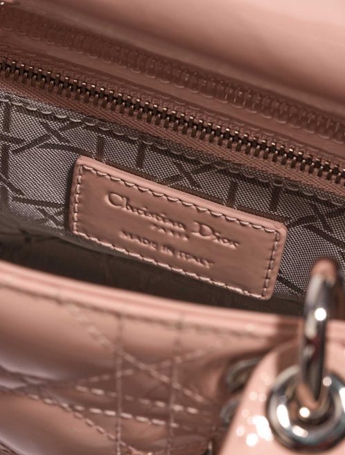 Dior LadyDior Mini Rose Logo  | Sell your designer bag on Saclab.com