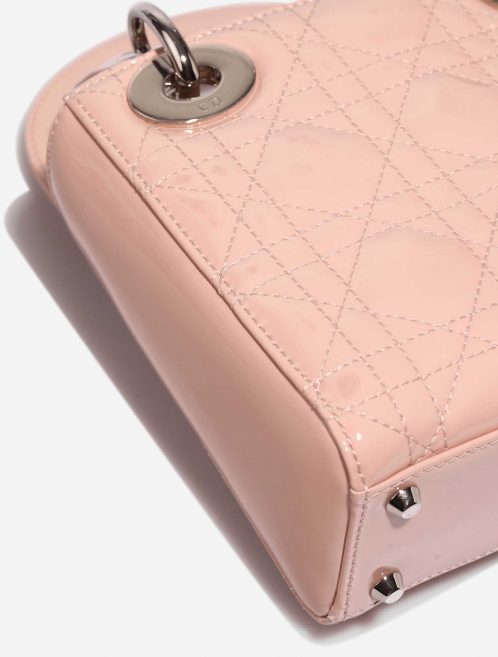 Dior LadyDior Mini Rose signs of wear | Sell your designer bag on Saclab.com