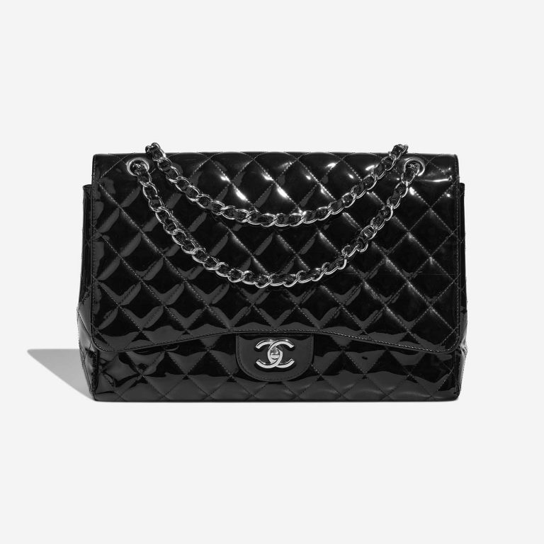 Chanel Timeless Maxi Black Front  S | Sell your designer bag on Saclab.com