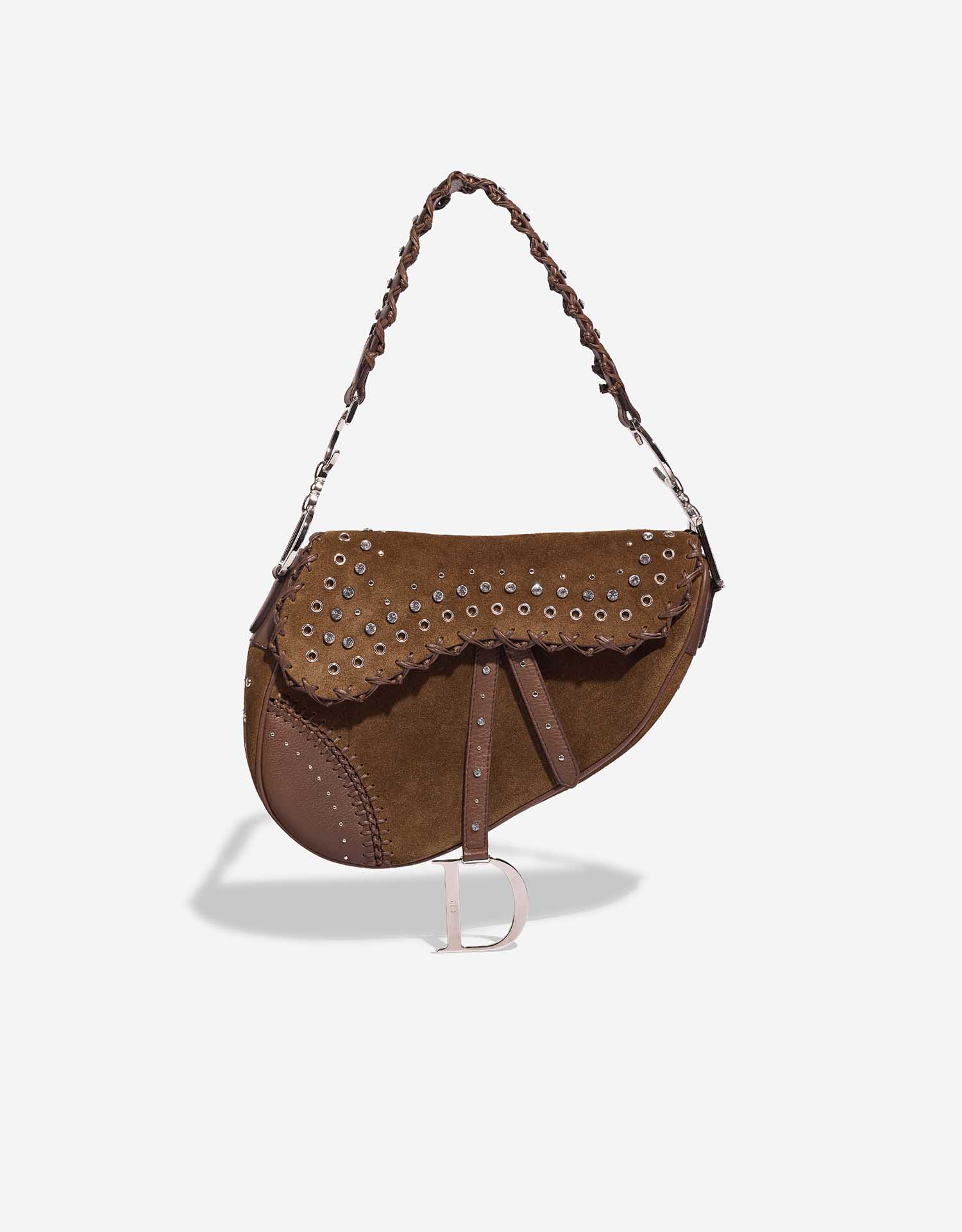 Dior Saddle Medium Suede Brown SACLÀB