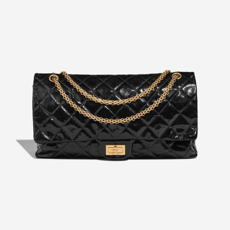 Chanel 255Reissue Black Front  S | Sell your designer bag on Saclab.com