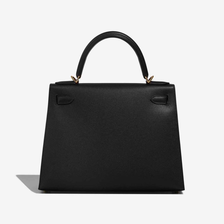 Hermès Kelly 28 Black Back  | Sell your designer bag on Saclab.com
