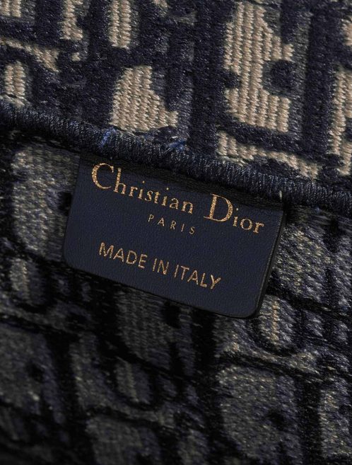 Dior BookTote Large Bleu Logo  | Sell your designer bag on Saclab.com