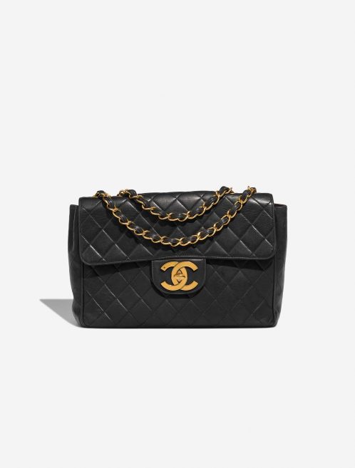Pre-owned Chanel bag Timeless Jumbo Lamb Black Black | Sell your designer bag on Saclab.com