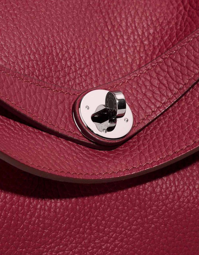 Hermès Lindy 34 Rubis Closing System  | Sell your designer bag on Saclab.com