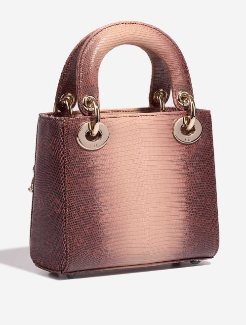 Dior Lady Mini Mauve-Purple Side Back | Sell your designer bag on Saclab.com