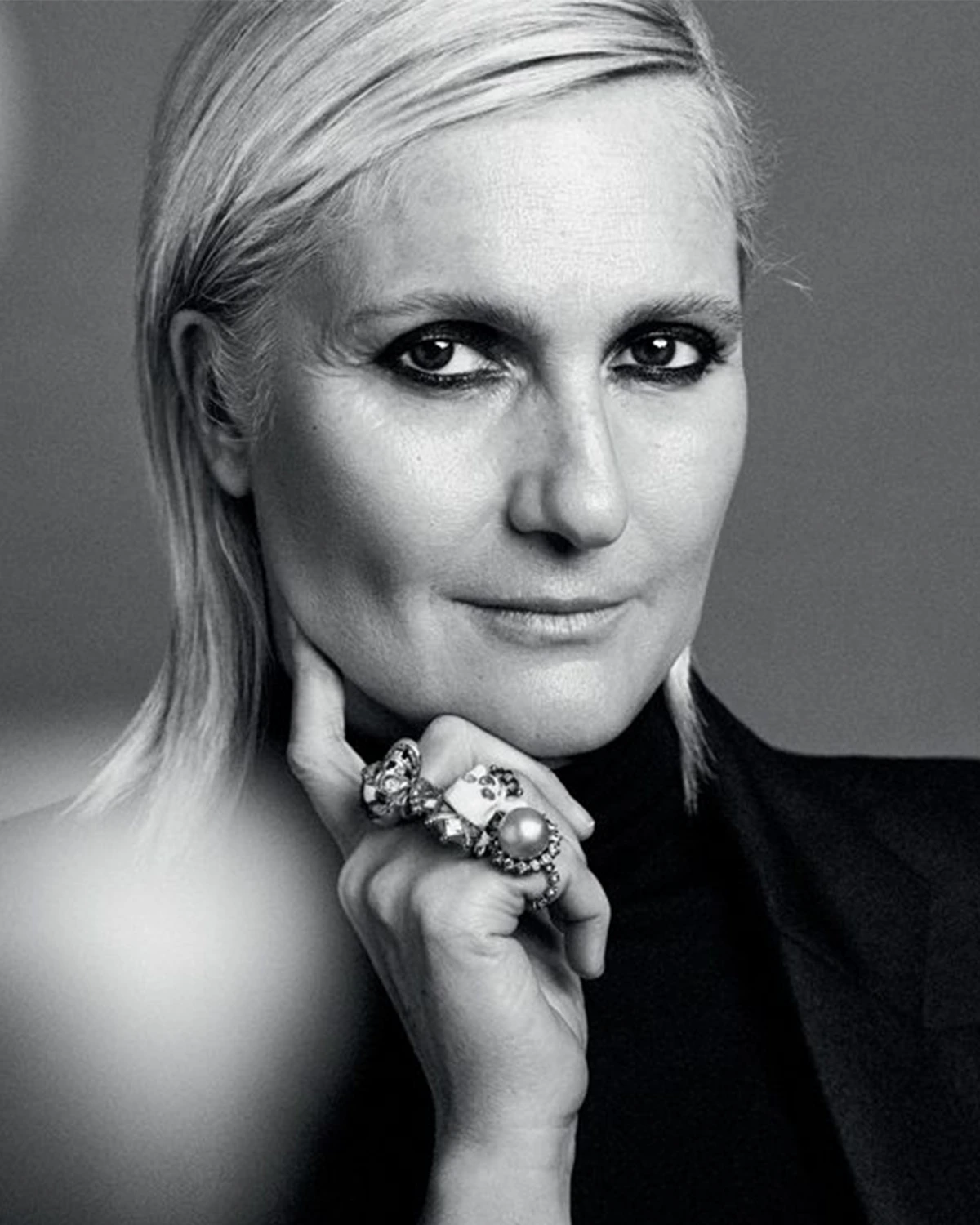 Maria Grazia Chiuri for an interview with Numéro