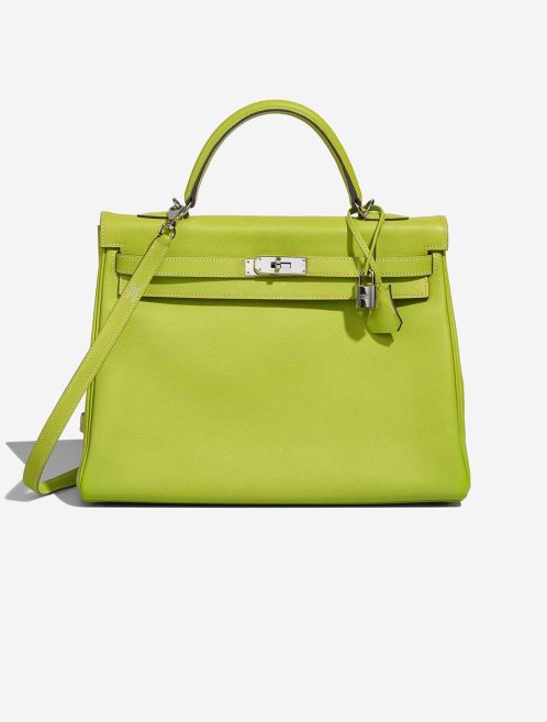 Hermès Kelly 35 Epsom Kiwi / Lichen Front | Sell your designer bag