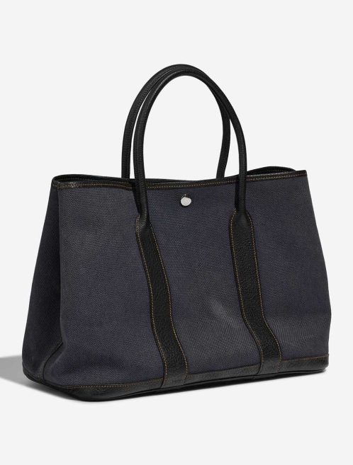 Hermès Garden Party 36 Toile / Négonda Denim Foncé / Black | Sell your designer bag