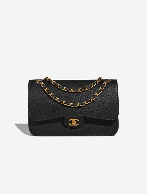 Chanel Timeless Jumbo Caviar Black Front | Sell your designer bag