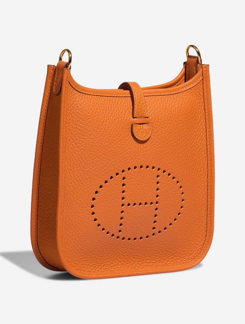 Hermès Evelyne 16 Orange Side Front  | Sell your designer bag on Saclab.com