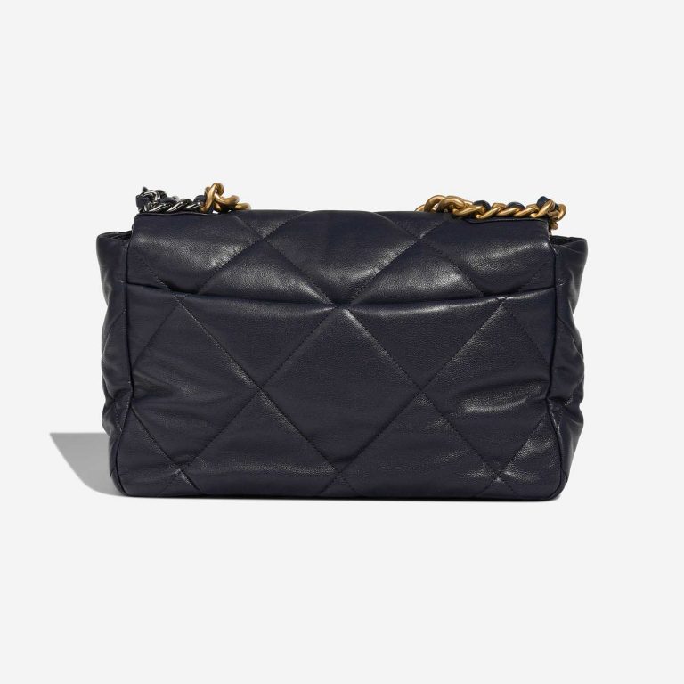 Chanel 19 Large DarkBlue Back  | Sell your designer bag on Saclab.com