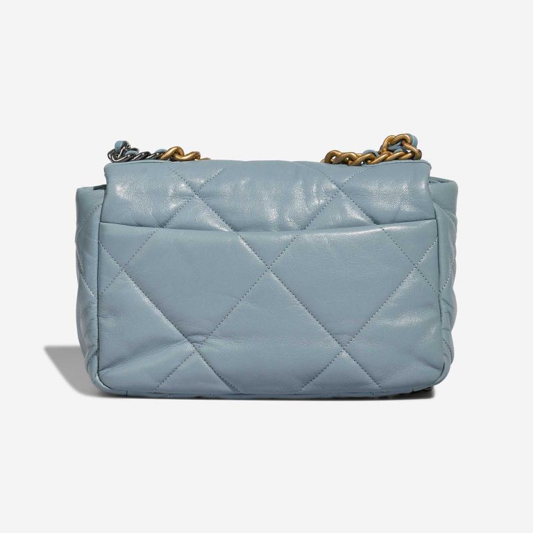 Chanel 19 Medium LightBlue Back  | Sell your designer bag on Saclab.com