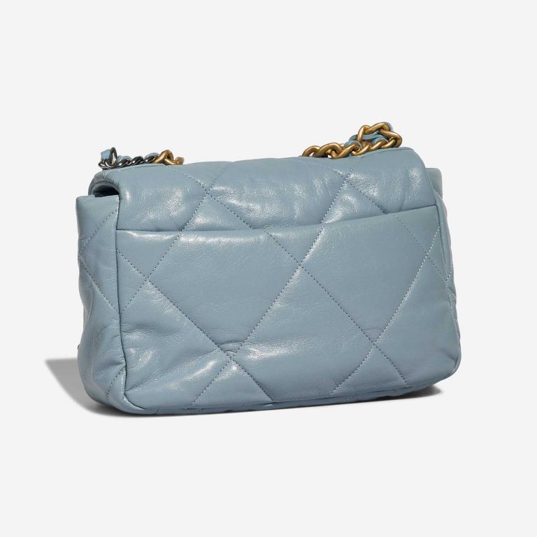 Chanel 19 Medium LightBlue Side Back | Sell your designer bag on Saclab.com