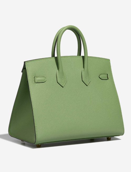 Hermès Birkin 25 VertCriquet Side Back | Sell your designer bag on Saclab.com