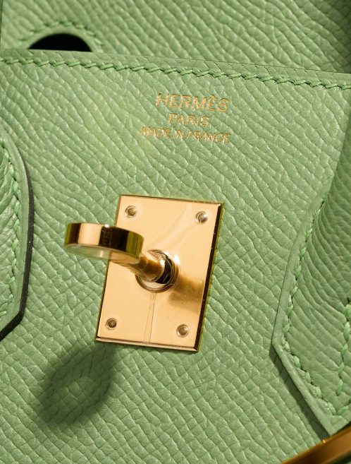Hermès Birkin 25 VertCriquet Logo  | Sell your designer bag on Saclab.com