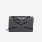 Chanel Timeless Jumbo BluishGrey Front  | Sell your designer bag on Saclab.com
